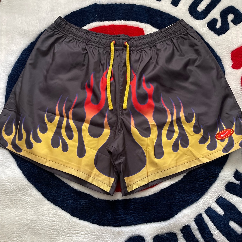 Nike Standard fit Flame shorts